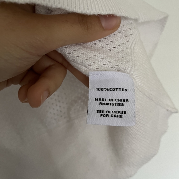 Oversized Lace Long Sleeve Top - Picture 2 of 4